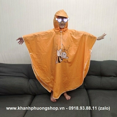 áo mưa cánh dơi trẻ em - áo mưa trẻ em