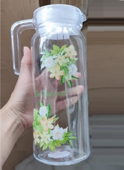 bình đựng nước thủy tinh - bình thủy tinh đựng nước