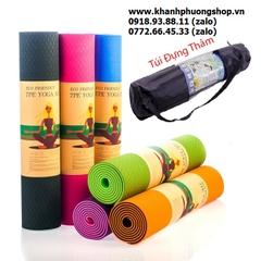 thảm tập yoga 2 mặt - thảm tập yoga cao cấp