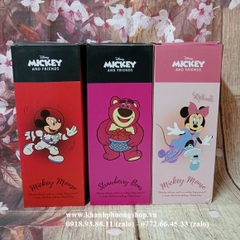ly giữ nhiệt inox Disney nhiều mẫu chuột mickey, gấu dâu xinh xắn - ly giữ nhiệt inox 304