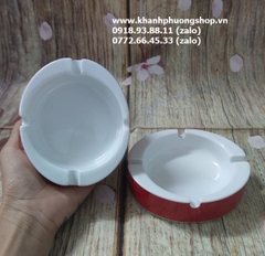 gạt tàn thuốc sứ Minh Long - gạt tàn thuốc oval