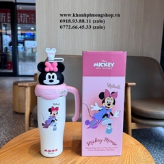 ly giữ nhiệt inox Disney nhiều mẫu chuột mickey, gấu dâu xinh xắn - ly giữ nhiệt inox 304