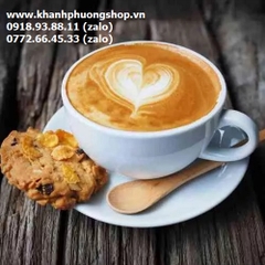 bộ tách uống cà phê capuchino, latte sứ Minh Long - bộ tách uống cà phê