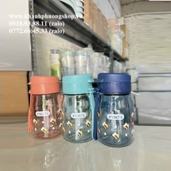 bình nước Inochi Kita Fami 350ml - bình nước trẻ em
