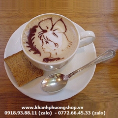 bộ tách uống cà phê capuchino, latte sứ Minh Long - bộ tách uống cà phê