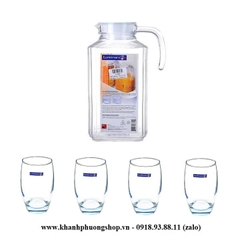 bộ bình và ly thủy tinh Luminarc - bộ bình và ly thủy tinh