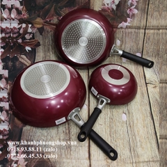 chảo chống dính lock&lock xài bếp từ - chảo chống dính lock&lock