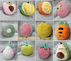 Bộ mền gối 2 trong 1 hình trái cây chăn 160x100cm