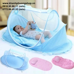 nệm mùng chống muỗi cho bé - mùng ngủ chống muỗi cho bé