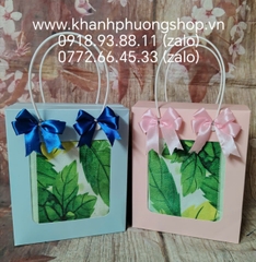 Set quà tặng 2 khăn tắm cotton 50x100cm