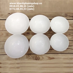 tô sứ Minh Long 23cm - tô sứ trắng thân cao 23cm sứ Minh Long