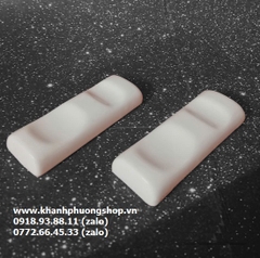 Gác muỗng đũa sứ trắng cao cấp - đồ gác chung muỗng đũa bằng sứ