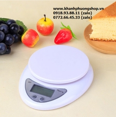 cân điện tử dùng trong nhà bếp - cân tiểu li 5kg, 7kg