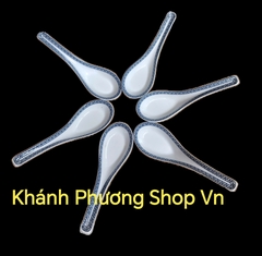 Bộ 5 muỗng sứ Minh Long họa tiết Chim Lạc