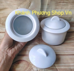 Hũ đựng gia vị gốm sứ Minh Long - hủ đựng gia vị