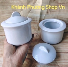Hũ đựng gia vị gốm sứ Minh Long - hủ đựng gia vị