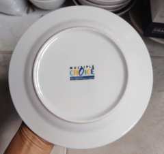 Set 2 dĩa sứ Nhật họa tiết lạ mắt size 20cm