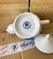 Bình trà Hoàng Cung Sen 0.8L gốm sứ Minh Long