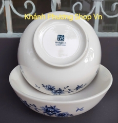 Bộ tô dĩa Thanh Xuân gốm sứ Minh Long