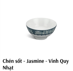 Combo 5 chén chấm cao 9cm Vinh Quy Nhạt - chén đựng nước chấm Vinh Quy Nhạt