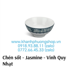 Combo 5 chén chấm cao 9cm Vinh Quy Nhạt - chén đựng nước chấm Vinh Quy Nhạt