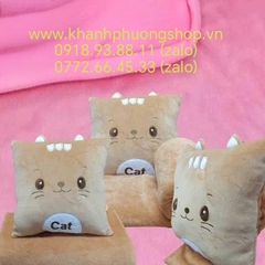 Bộ gối mền 2 trong 1 mẫu hoạt hình