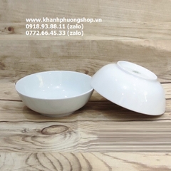 tô sứ Minh Long 23cm - tô sứ trắng thân cao 23cm sứ Minh Long