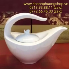 Bình trà Anh Vũ 0.47L gốm sứ Minh Long