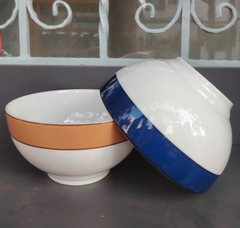 Combo 2 tô thân cao 16cm gốm sứ Minh Long