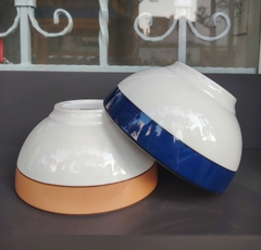 Combo 2 tô thân cao 16cm gốm sứ Minh Long