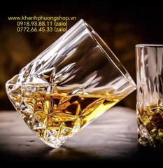 Bộ 04 ly thủy tinh uống rượu mạnh - ly thủy tinh cao cấp