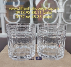 Bộ 4 ly thủy tinh uống rượu Wishky - ly thủy tinh uống rượu mạnh