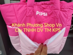 Túi xách thời trang quà tặng Pepsi dâu cao cấp - túi phao chống thấm quà tặng pepsi