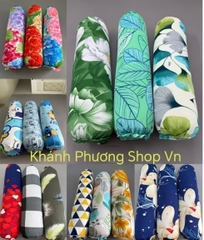 Gối ôm kèm vỏ size 35x100cm - ruột gối hơi, vỏ gối ôm