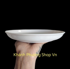 Dĩa sứ Minh Long lòng sâu 22,23,24cm - dĩa lòng sâu sứ minh long