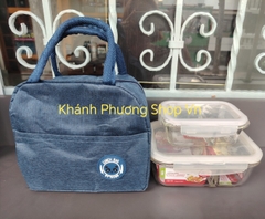 Bộ 2 hộp thủy tinh Lock&Lock chia ngăn kèm