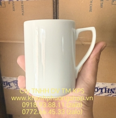 Ly sứ trắng minh Long 0.33L - ca sứ trắng minh long 330ml