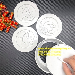 khuôn làm xôi phúc lộc thọ - khuôn xôi tròn chữ Phúc Lộc Thọ
