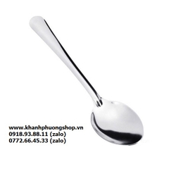 bộ 10 muỗng cơm inox dày đẹp - muỗng ăn cơm inox 19cm