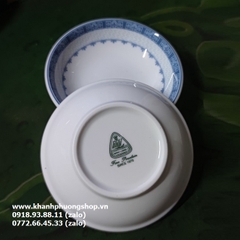 chén đựng nước chấm thôn dã sứ Minh Long 9cm - chén chấm sứ minh long
