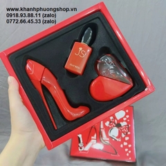 Bộ nước hoa guốc đỏ siêu sang - nước hoa guốc đỏ