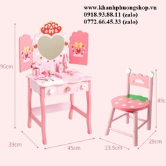 bộ đồ chơi bàn trang điểm cho bé - bàn trang điểm cho bé -