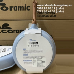 chảo xài bếp từ ecoramic Hàn Quốc - chảo chống dính xài bếp từ Ecoramic