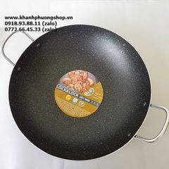 chảo lòng sâu hai quai lock&lock 34cm