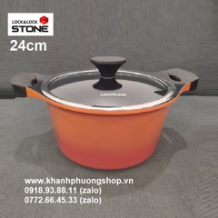 nồi đá lock&lock - nồi vân đá lock&lock