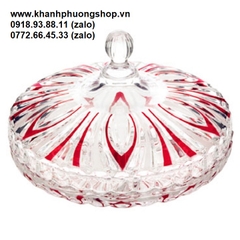 khay mứt thủy tinh - khay đựng mứt thủy tinh