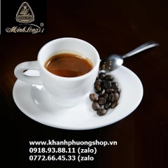 tách cà phê espresso sứ Minh Long - tách uống cà phê espresso sứ Minh Long