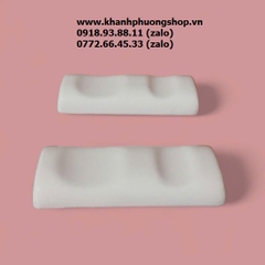 Gác muỗng đũa sứ trắng cao cấp - đồ gác chung muỗng đũa bằng sứ