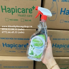 chai xịt rửa tay Hapicare - chai xịt sát khuẩn - chai xịt kháng khuẩn