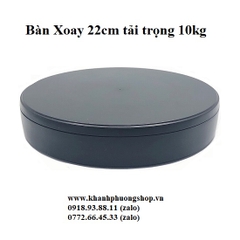 đế xoay trưng bày sản phẩm 22cm tải nặng 10 kg - đế xoay trưng bày sản phẩm